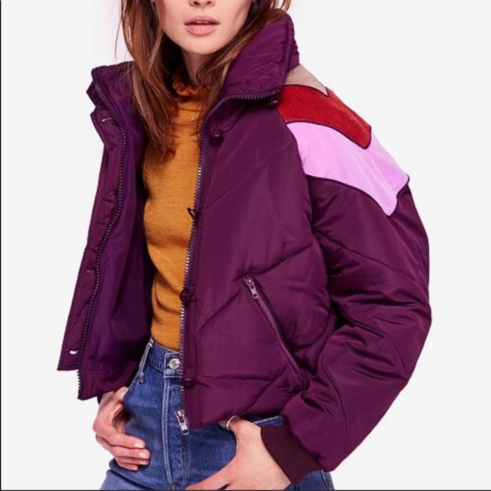 Free People Heidi Ski Puffer Coat